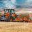 Kubota Traktor mit Scheibenegge